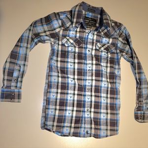 Cody James Snap Blue XS Blue Western Shirt